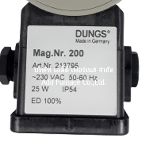 Dungs Solenoid Coil Mag.Nr.200 Dungs